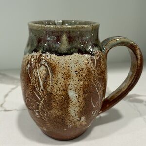 Signed Pottery Coffee Mug